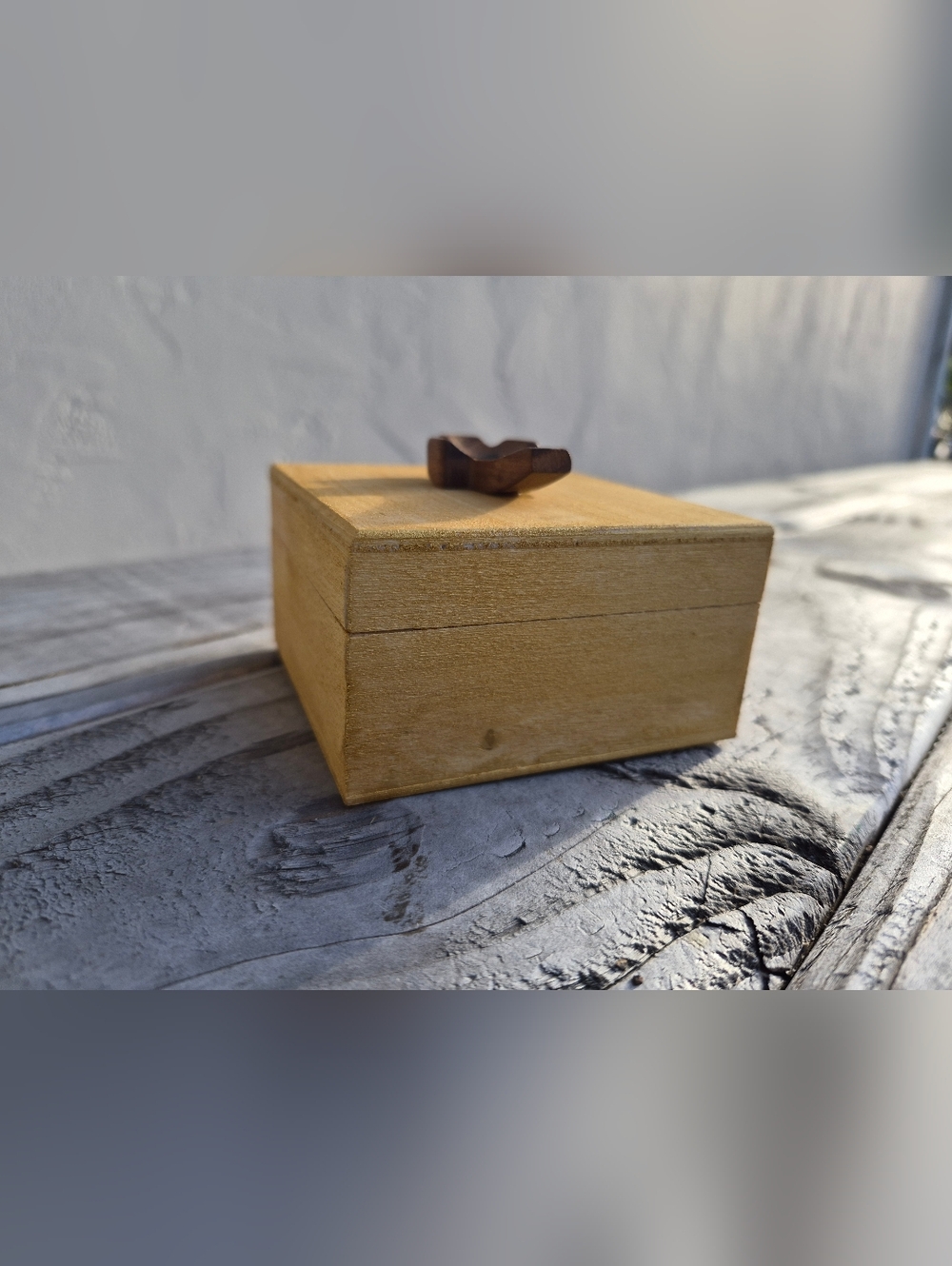 Handcrafted Keepsake Prayer Box - Picture 2 of 3